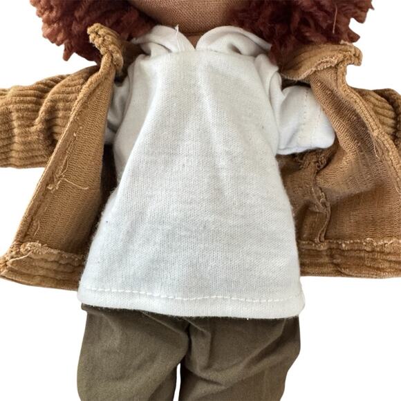 HarperIman Ashton 14'' Plush Doll Linen Handmade - Picture 3 of 5